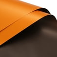thumbnail image 1 of Doble Cara Color Flor Envoltorio Papel Naranja+Marrón 22.8x22.8 Impermeable para Florista Ramo Suministros, Bricolaje Artesanías, Regalo Caja Embalaje Paquete de 20, 1 of 5