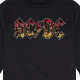 thumbnail image 3 of ACDC - Poster Texture - Toddler And Youth Long Sleeve Graphic T-Shirt, 3 of 5