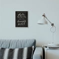 thumbnail image 3 of Stupell Industries Straight Jacket Moments Funny Family Word Black Design Framed Wall Art by Daphne Polselli, 3 of 3