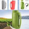 thumbnail image 4 of (Clearance) pdqouc Lawn Seed Spreader, Handheld Shaker for Lawn Seeds, Ice Melt Salt, Calcium, Deicer, Weed and Feed Spreader, 2 Liter, with Handle & Spatula, 4 of 8