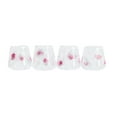 thumbnail image 1 of Taza de agua miniatura Sunnimix decoración en miniatura cristalería para beber 4 piezas rosa, 1 of 8