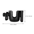 thumbnail image 2 of LIFKOME Pushchair Cup Holder Stroller Cup Rack made of ABS 1Set for Daily Use, 2 of 8