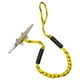 thumbnail image 3 of Línea de muelle para , cuerda de anclaje para , estirable hasta 5,5 pies, rodamiento de carga de 2200 , accesorios para barco , Puntos negros amarillos DYNWAVEMX Líneas de muelle de bungee, 3 of 8