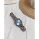 thumbnail image 1 of Reloj de estudiante de cuello blanco con tira de acero de alta gama, cuadrado, sencillo y elegante, para uso diario., 1 of 6