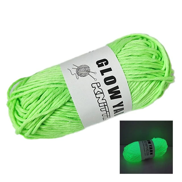 Functional Yarn Hand Woven DIY Luminous Braided Wire Crochet Luminous Yarn