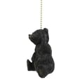 thumbnail image 4 of Ebros Set of 2 Ceiling Fan Metal Pull Chain with Adorable Innocent Forest Black Bears Hand Crafted Resin Knob Handle 3" High Rustic Western Country Cabin Lodge Woodlands Bear Animal D, 4 of 4