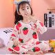 thumbnail image 1 of Conjunto de Pijamas de terciopelo Coral para niños y niñas, ropa de dormir de franela cálida de manga larga, traje de año nuevo para el hogar, Navidad, Invierno, 1 of 4