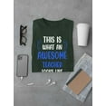 thumbnail image 3 of Awesome Teacher Looks Like T-Shirt Women -Smartprints Designs, Female x-Large, 3 of 4