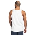 thumbnail image 3 of 🌴 Features the "TROPIC JACK – SUN, SAND & STORIES" 🦜 circular badge Men's Tank Top (White, XL), 3 of 3
