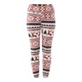 thumbnail image 5 of No Boundaries Velour Holiday Leggings, 1 or 2-Pack, Women's and Women's Plus, 5 of 5