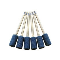 Blue Mounted Stones Medium Coarse 6.5 X 13mm Pkg Of 6 Jewelry Flexshaft Rotary