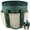 Green, variant on Slccxzc Gardening Bucket Tool Organizer, 600D Oxford Garden Tools Storage Bag with Pockets
