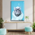 thumbnail image 2 of Cuadro Canva Listo Para Colgar Tipo Galería Baño Al Gato 50X75 cm, 2 of 4