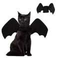 thumbnail image 1 of Billuyoard Nueva ropa linda para mascotas Alas de murciélago negro y arnés de campana Suministros para mascotas para gatos y perros grandes, medianos y Kits de decoración para fiestas No.1 Billuyoard HA044639-01, 1 of 1