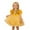 w93# Yellow505, variant on Wuxian Toddler Girls Bow Tutu Sequins Dress Short Puff Sleeve Round Neck High Waist Ruffles Tutu Dress Glitter Mesh Party Gown With Layered Dresses,Pink,2-3 Years