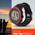 thumbnail image 4 of Al Aire Libre Multifunción Impermeable Pesca Presión De Aire Reloj Altímetro Altitud Barométrica Termómetro Naranja, 4 of 8