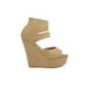 thumbnail image 2 of Sandalia Color Camel Con Cierre Trasero Altura 13.5Cm Mundo Terra 030364, 2 of 3