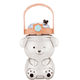 thumbnail image 1 of Botella de paja de oso Kawaii, lindas botellas de agua, 1 of 5