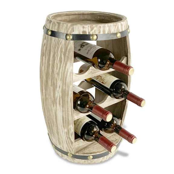 Cota Global Modern Alexander Freestanding Wood Wine Rack
