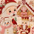 thumbnail image 3 of 4PCS Christmas Pearl Painting Kits for Adults, DIY Christmas Pearl Art Kit with Santa, Snowman, Gingerbread House & Nutcracker, Bead Painting Kit Holiday Decor/Gift for Craft Lovers, 3 of 5