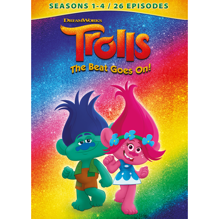 Trolls: The Beat Goes On! - Seasons 1 - 4 (DVD)