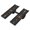 Black, variant on Rc Car Jump Ramp Plastic Rc Car Takeoff Board For 1/8 1/10 1/12 1/14 1/16 Rc Car RC Car Jump Ramp