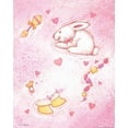 thumbnail image 2 of Eisner, Viv 12x14 White Modern Wood Framed Museum Art Print Titled - Nursery 1 Bunny, 2 of 4