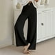 thumbnail image 1 of WILLBEST Pantalones Casuales elegantes para Mujer, de Pana de Color Liso, con Diseño de Doble Botón, Cintura Semielástica, Corte Recto para Primavera y Otoño. Extra Grande, 1 of 4