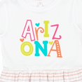 thumbnail image 4 of Inktastic Arizona Girls Toddler Dress, 4 of 5