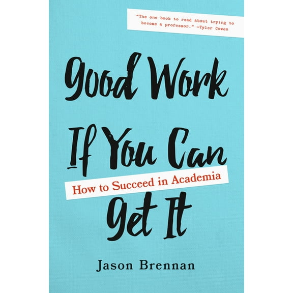 Good Work If You Can Get It : How to Succeed in Academia (Paperback)