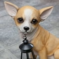 thumbnail image 6 of Chihuahua Solar Lantern Statue – Resin Dog with LED Light for Garden Décor, 6 of 6