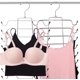 thumbnail image 1 of Percha para camisola de 2 piezas, percha multicapa, perchas plegables,, 1 of 5