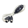 thumbnail image 1 of Clavier MIDI vers USB avec Plug and Pin Interface Convertisseur PC vers Musique, 1 of 7