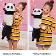 thumbnail image 3 of Riwcyla Soft Plush Pillow Panda Koala Shaped Plush Stuffed Long Hugging Pillow Cute Sofa Pillow for Boys Girls Girlfriend Birthday Holiday Gift, 3 of 6