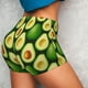 thumbnail image 4 of Fotbe Avocado Shorts Sin Costuras – Shorts Deportivos de Cintura Alta para Mujer, Elásticos para Gimnasio, Yoga, Running o Ciclismo-Medium, 4 of 8