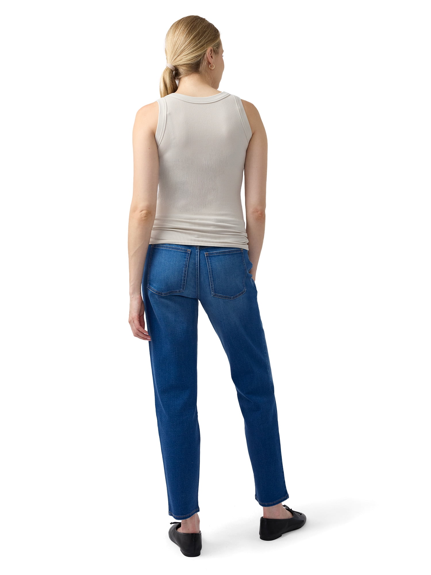 Ingrid & Isabel For Every Belly Women's Maternity Seamless Fitted RibTank, Sizes S-XXL