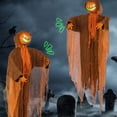 thumbnail image 1 of Openpig Halloween Hanging Ghost Luminous Horror Decorations Confidential Room Scene Layout Outdoor Hanging Props, 1 of 9