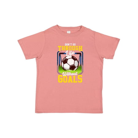 

Inktastic Soccer Funny Goals Gift Toddler Boy or Toddler Girl T-Shirt