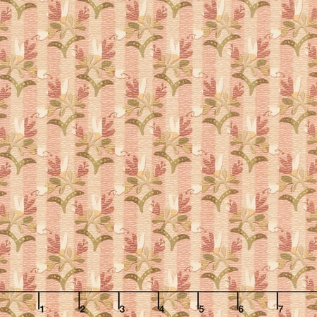 

Henry Glass Froth and Bubble - Stripey Floral Pink Yardage