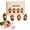 Forst Elf1, variant on 3D Beaded Elf DIY Kit, 4-Piece Fantasy Beaded Ornament Craft Set, Complete Beading Kit with Tools for Handmade Decor Making (Sky Elf)