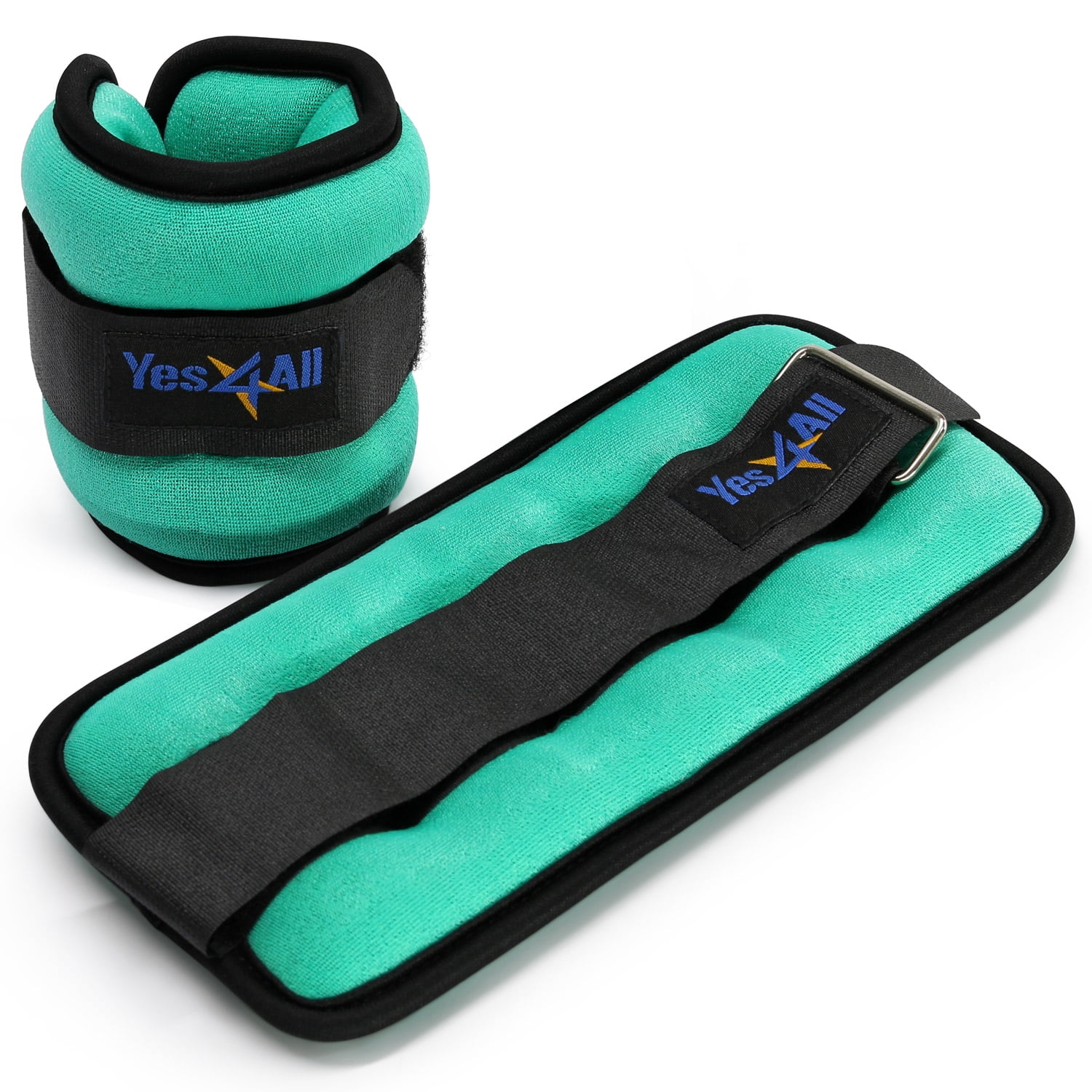Yes4All Wrist Ankle Weights Comfort Fit Exercise Sets 1 lbs to 5 lbs Pair 