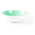 thumbnail image 7 of Stoneware Coupe Shape 18pc Dinnerware Set, Outside White + Inside Teal, 7 of 7