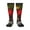 2 Black-1, variant on Wolf With Wildflowers Knee Socks, High Socks Long Stretchy Sock Women Knee High Stocking, Long Socks for Women