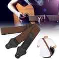thumbnail image 4 of Sangle de Guitare en Coton Doux, Ceinture de Cou de Guitare Réglable, Ceinture pour Instrument à Cordes avec 3 Pics de Guitare pour Guitare Acoustique, 4 of 7