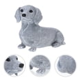 thumbnail image 3 of LEEYNEER Statue de Chien en Résine pour Décoration de Jardin 1Pcs 6.8X2.9In, 3 of 6