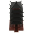 thumbnail image 4 of SEWCHICS Miniature Statue Chinese Tower Model Brown 1Pcs, 4 of 8