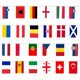 thumbnail image 1 of 2024 EURO Football Championship Bunting Flags - European Flag Bunting - with 24 Participating Teams Flags for Garden, Bar, Party Decoration, 1 of 5