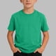 thumbnail image 1 of Blusas y camisas de manga corta con cuello redondo para niños, camisetas de manga corta de color liso de talla mediana para niños, camisetas de verano para niños y niñas, camisetas de manga corta con, 1 of 6