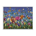 thumbnail image 1 of Designart Daisies and Wildflowers In Summer Garden Field I FLOAT FRAME WALL ART, 1 of 4