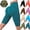 Green, variant on HAJWOH Yoga Compression 3D Leggings for Women New Anti Cellulite with Resistance Bands Butt Lifting Tummy Control Gym Yoga Pants for Daily Wear